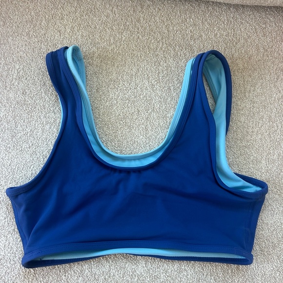 SET Active Resort Blue Sports Bra - Picture 3 of 3